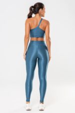 Legging Peonia Azul Jeans Glow - Imagem 5