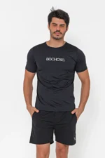 Camiseta Dry Bchose Preto / Cinza