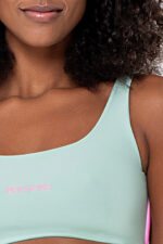 Top Amarílis Verde Jade e Rosa Sorvete Glow - Imagem 3