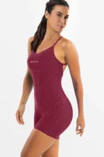 Macaquinho Dália Cranberry Canelado - Imagem 4