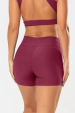 Shorts Perpétua Cranberry Canelado - Imagem 2