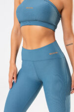 Legging Lotus Azul Jeans Canelado - Imagem 3