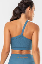 Top Peonia Azul Jeans Canelado - Imagem 2