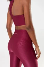 Legging Lótus Bordô Glow - Imagem 4