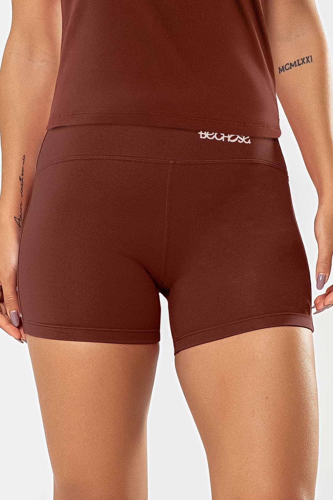 shorts-lotus-MURPH-marrom-becjose-1 Shorts Lótus Murph Marrom - Imagem 1