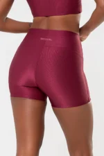 Shorts Lótus Bordô Glow - Imagem 2