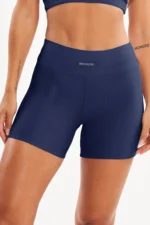 Shorts Perpétua Azul Marinho Canelado