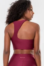 Top Lótus Bordô Glow - Imagem 2