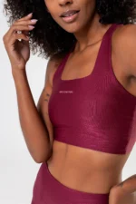 Top Lótus Bordô Glow - Imagem 4