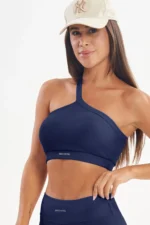 Top Peônia Azul Marinho Canelado - Imagem 4