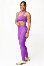 Legging Bella Violeta / Branco - Imagem 6