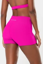 Shorts Lótus Pink Canelado - Imagem 2