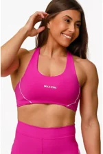 Top Aurora Pink / branco