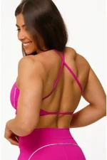 Top Bella Pink / Branco - Imagem 2