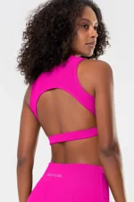 Top Cravo Rosa Pink Canelado - Imagem 2