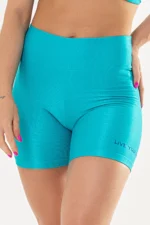 Shorts Perpétua Azul Piscina Glow - Imagem 4