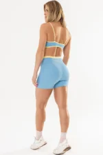 Top Girassol Azul Sereno / Amarelo Manteiga - Imagem 6