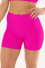 Shorts Perpetua Pink Canelado