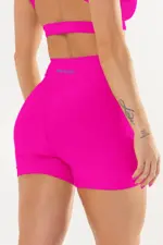 Shorts Perpetua Pink Canelado - Imagem 2