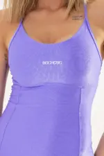 Macaquinho fitness Jasmim Lavanda Glow | Bechose